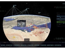Viral Mata Tuhan Berbasis AI Petakan Detik-detik Serangan AS ke Iran