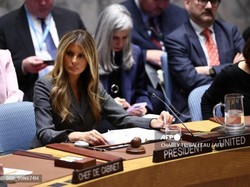 Melania Trump Pimpin Pertemuan PBB Bahas Anak dalam Konflik, Iran Kecam