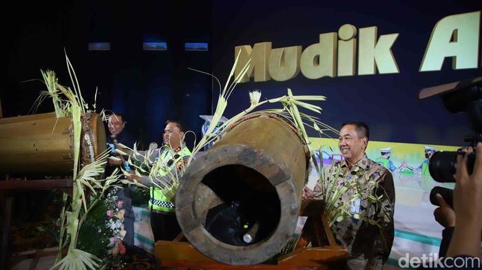 Pukul Bedug, Sebagai Simbol Kesiapan Korlantas Polri Kawal Mudik 2026