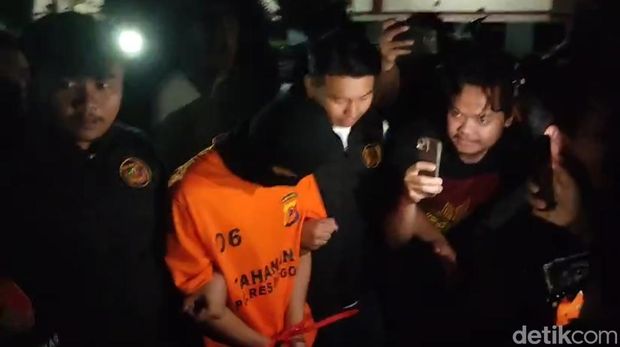 Pembunuh pasutri WN Pakistan (Rizky Adha Mahendra/detikcom)