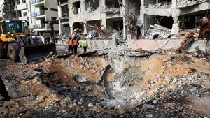 Dampak Serangan Iran di Permukiman Tel Aviv