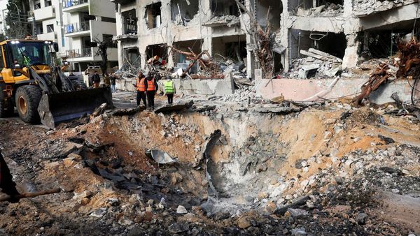 Dampak Serangan Iran di Permukiman Tel Aviv