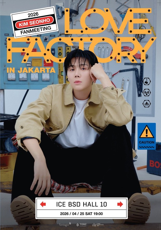 Kim Seon Ho akan menyapa Seonhohada Indonesia lewat fan meeting bertajuk ‘LOVE FACTORY’ di ICE BSD Hall 10, pada 25 April 2026.