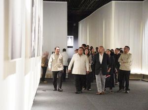 Prabowo Bareng Didit Ngabuburit di Museum Nasional