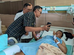 Bos Rokok HS Video Call Pemotor Jupiter Usai Laka: Saya Mohon Maaf