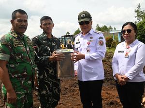 Bupati Humbahas Siapkan Sarana-Prasarana Sementara Sambut Yon TP 955 HS