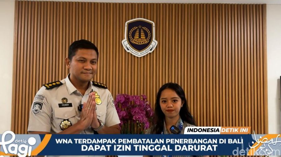 Video: WNA Terdampak Pembatalan Penerbangan di Bali Dapat Izin Tinggal Darurat