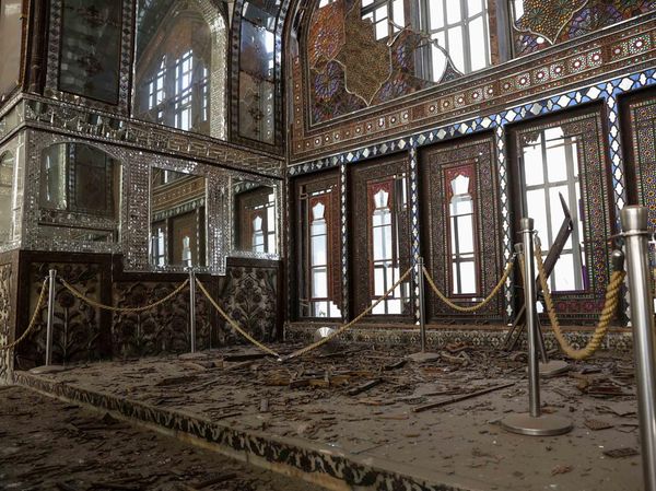 Potret Situs Warisan Dunia Istana Golestan Rusak Dihantam Puing Rudal