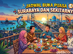 Jadwal Buka Puasa Surabaya dan Sekitarnya Hari Ini 4 Maret 2026