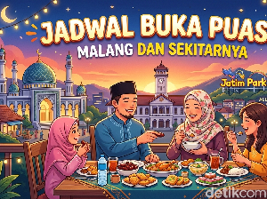 Jadwal Buka Puasa Malang dan Sekitarnya Hari Ini 4 Maret 2026
