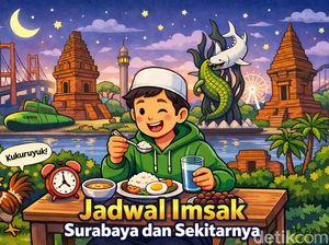 Jadwal Imsak Surabaya dan Sekitarnya Kamis 5 Maret 2026