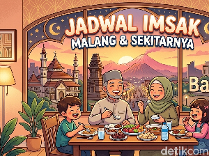 Jadwal Imsak Malang dan Sekitarnya Kamis 5 Maret 2026