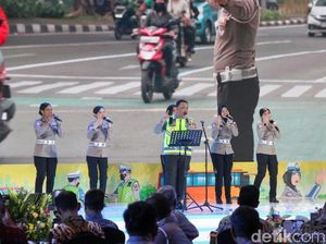 Kakorlantas Kampanye Keselamatan Lewat Lagu Mudik Tertib, Ojo Kesusu