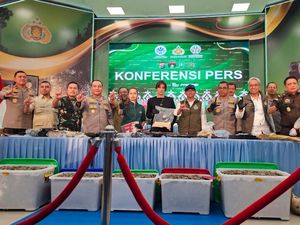 Alur Penjualan Gading Gajah dari Tesso Nilo Berakhir di Solo