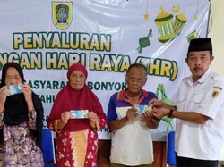 Cair! Desa Wunut Klaten Bagi-bagi THR ke Warga, Tiap KK Dapat Rp 250 Ribu