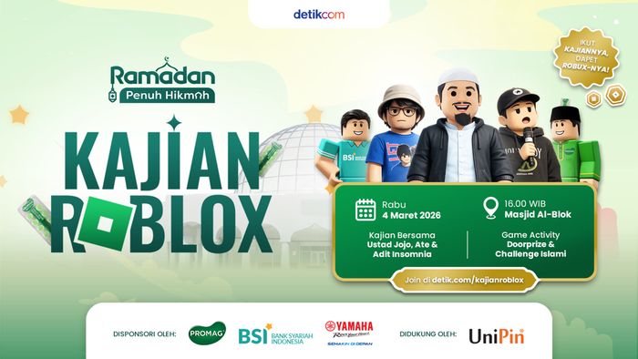 Kajian Ramadan Roblox bersama Promag, BSI & Yamaha: FOMO Dunia vs FOMO Akhirat