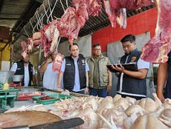 Satgas Pangan Temukan Cabai Rawit-Daging Sapi di Mojokerto Masih Mahal