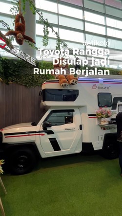 Video Toyota Rangga Disulap Jadi Rumah Berjalan