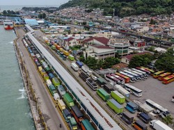 Truk Mulai Padati Merak, Kapolda Banten Minta Anggota Tingkatkan Pengaturan