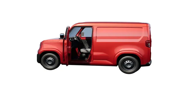 Mobil listrik komersial Vinfast EC Van.