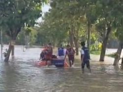 11 Desa di Sragen Terendam Banjir Imbas Luapan Anak Sungai Bengawan Solo
