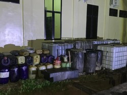 Polisi Bongkar Gudang Penimbunan BBM Bersubsidi di Empat Lawang