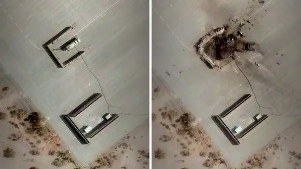 Sebelum vs Sesudah Serangan AS-Iran, Citra Satelit Ungkap Dampaknya