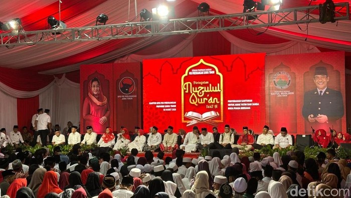 PDIP Jawa Timur Peringati Nuzulul Quran dan Rutin Santunkan Anak Yatim & Janda