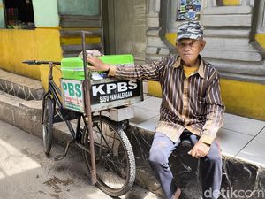 Kisah Iyos, Penjual Susu Keliling yang Tembus Gang Sempit Bandung