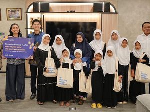 Semarak Ramadan, Ajaib Buka Bersama & Beri Santunan ke Anak Panti Asuhan