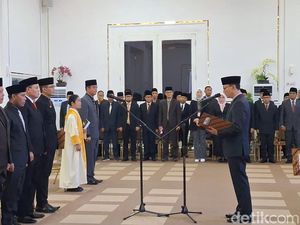 Suasana Tegang Saat Mohan Lantik 9 Pejabat Eselon II Pemkot Mataram