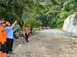 Penanganan Longsor Selesai, Jalur Trenggalek-Ponorogo KM 16 Dibuka Lagi