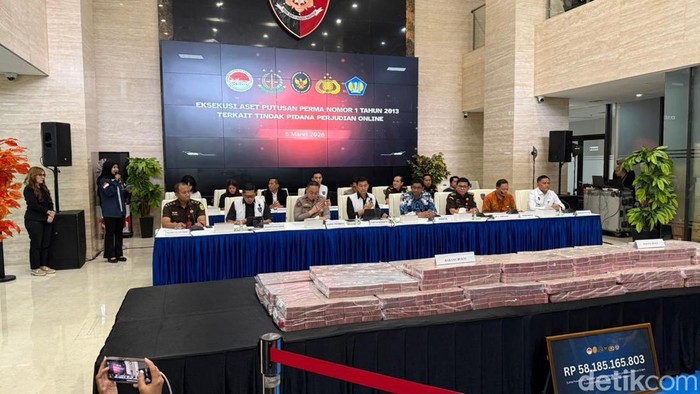 Bareskrim Disita Rp 58,1 Miliar Kasus Judi Online