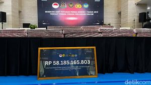 Potret Tumpukan Uang Rp 58 Miliar Kasus Judol Disita Bareskrim