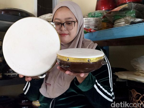 Menengok Perajin Rebana di Kota Blitar yang Bertahan