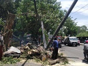 BMKG Ungkap Penyebab Semarang Dilanda Angin Kencang: Ada 3 Bibit Siklon