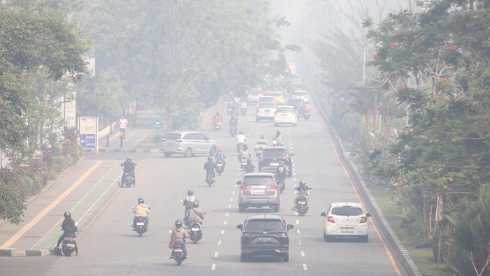 Pontianak Terkabur Kabut Asap Karhutla