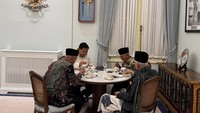 Momen Prabowo Bukber Semeja dengan Rais Aam PBNU, Ketum Muhammadiyah dan MUI