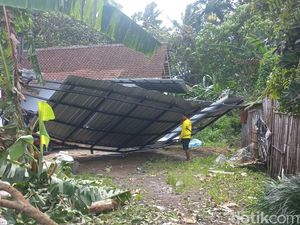39 Rumah di Banyuwangi Rusak Diterjang Puting Beliung