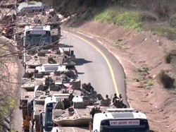 Video Tank-tank hingga Helikopter Israel Merapat ke Perbatasan Lebanon