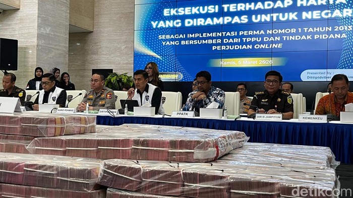 Bareskrim Polri Simpan Rp 58,1 miliar dari 16 Kasus Judol