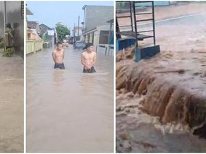 Bandar Lampung Banjir Lagi, Warga Keluhkan Aksi Sigap Pemerintah