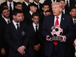 Ketika Trump Juga Singgung Ronaldo di Depan Messi