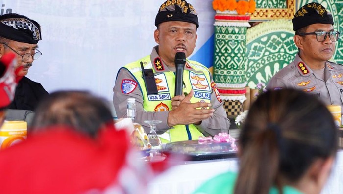 Korlantas Polri Gelar 'Polantas Menyapa' di Bali