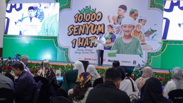 Mardiono Buka Puasa Bersama 10 Ribu Anak Yatim