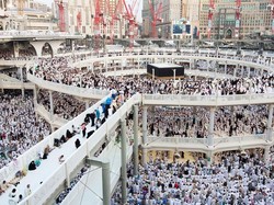 Mataf Masjidil Haram Garapan Waskita Karya Siap Tampung Ratusan Ribu Jemaah