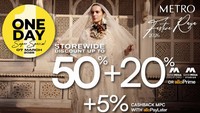 Catat Tanggalnya! Belanja Hemat Diskon 50% METRO FESTIVE RAYA Cuma 1 Hari
