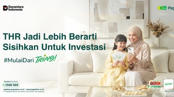 Berita dari Detik Finance: THR Cair, Saatnya Atur Keuangan! Mulai Nabung Emas di Tring! by Pegadaian