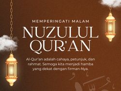15+ Poster Nuzulul Quran 2026 Gratis Bisa Diedit, Cocok Dibagikan di Medsos