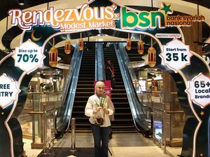 Rendezvous Modest Market x BSN, Bazar Lebaran dengan Diskon hingga 70%